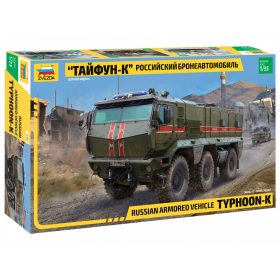   Zvezda 3701 Russian Armored Vehicle 6x6 Typhoon-K 1/35 katonai jármű makett