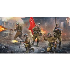   Zvezda 3718 Soviet Infantry Berlin 1945 WWII 1/35 figura makett