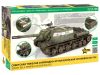 Zvezda 3721 Soviet ISU-152 tank 1/35 harckocsi makett
