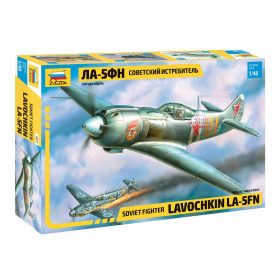   Zvezda 4801 Soviet fighter Lavochkin La-5FN 1/48 repülőgép makett