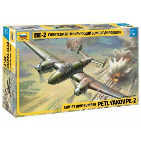   Zvezda 4809 Soviet dive bomber Petlyakov Pe-2 1/48 repülőgép makett