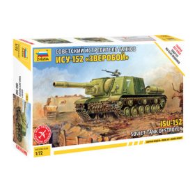   Zvezda 5026 Soviet tank destroyer ISU-152 1/72 harckocsi makett