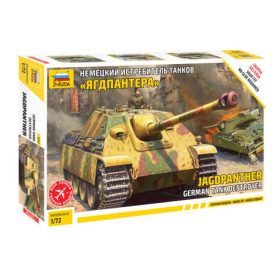   Zvezda 5042 German tank destroyer Jagdpanther 1/72 harckocsi makett