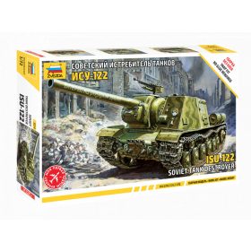   Zvezda 5054 Soviet Tank Destroyer ISU-122 1/72 harckocsi makett