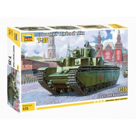 Zvezda 5061 Soviet Heavy Tank T-35 1/72 harckocsi makett