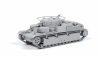 Zvezda 5064 Soviet medium tank T-28 1/72 harckocsi makett