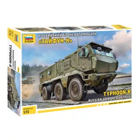   Zvezda 5075 Russian Typhoon-K Armoured Vehicle 1/72 harcjármű makett