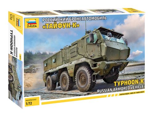 Zvezda 5075 Russian Typhoon-K Armoured Vehicle 1/72 harcjármű makett