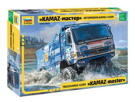 Zvezda 5076 Russian KamAZ-Master KamAZ-43509 1/72 makett
