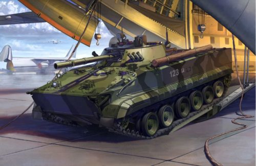 Zvezda 5079 Russian BMP-3 1/72 harcjármű makett