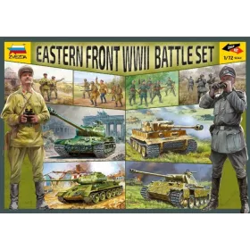 Zvezda 5203 Eastern Front WWII Battle Set 1/72 makett