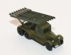 Zvezda 6128 Soviet BM-13 Katyusha 1/100 harcjármű makett                               