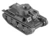 Zvezda 6130 German Light Tank Pz.Kpfw.38 (T) 1/100 harckocsi makett                            