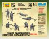 Zvezda 6138 Soviet Paratroopers 1941-1943 1/72 figura makett