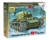 Zvezda 6141 Soviet Heavy Tank KV-1 mod. 1940 1/100 harckocsi makett