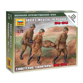   Zvezda 6152 Soviet Medical Personnel 1941-42 1/72 figura makett