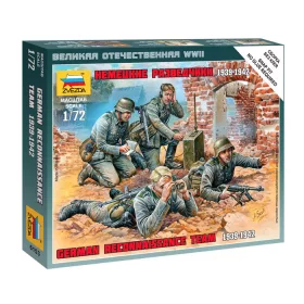   Zvezda 6153 German Reconnaissance Team 1939-1942 1/72 figura makett