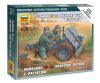 Zvezda 6156 German 75-mm Infantry Gun w/Crew 1/72 löveg makett