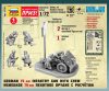 Zvezda 6156 German 75-mm Infantry Gun w/Crew 1/72 löveg makett