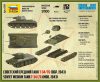 Zvezda 6159 Soviet Medium Tank T-34-76 mod.1942 1/100 harckocsi makett