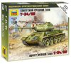 Zvezda 6160 Soviet mediun tank T-34/85 1/100 harckocsi makett