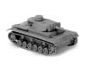 Zvezda 6162 German flamethrower tank Pz.Kpfw III. 1/100 harckocsi makett