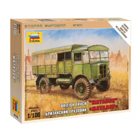   Zvezda 6175 British army truck Matador 1/100 katonai jármű makett