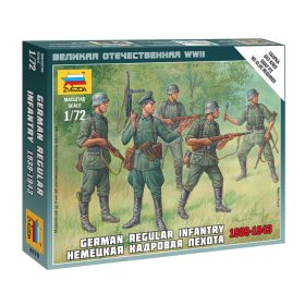   Zvezda 6178 German Regular Infantry 1939-1943 1/72 figura makett