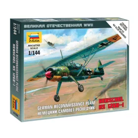   Zvezda 6184 German Henschel Hs 126B 1/144 repülőgép makett