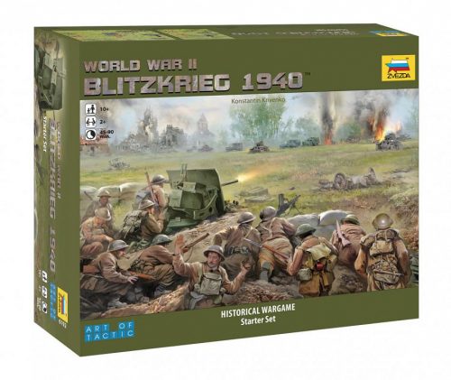 Zvezda 6192 Wargames World War II. Blitzkrieg 1940 1941 makett