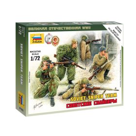 Zvezda 6193 Soviet Snipers 1/72 figura makett