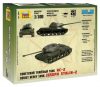 Zvezda 6201 Soviet heavy tank IS-2 1/100 harckocsi makett