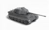 Zvezda 6204 German heavy tank King Tiger Sd.Kfz.182 Henschel 1/100 harckocsi makett
