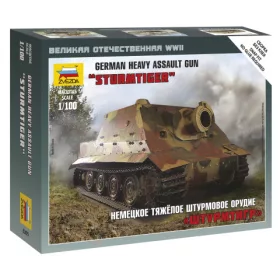   Zvezda 6205 Sturmtiger heavy assault gun "Sturmtiger" 1/100 harckocsi makett
