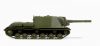 Zvezda 6207 Soviet assault gun ISU-152 1/100 harckocsi makett
