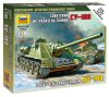 Zvezda 6211 Soviet Self-Propelled Gun SU-100 1/100 harckocsi makett