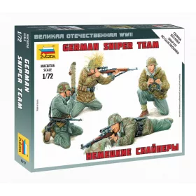Zvezda 6217 German Sniper Team 1/72 figura makett