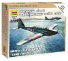 Zvezda 6218 British Light Bomber Fairey Battle 1/144 repülőgép makett