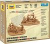 Zvezda 6287 US 81mm mortar M1 with Crew WWII 1/72 figura makett