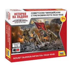   Zvezda 6293 Soviet guards infantry 1943-1945 1/72 figura makett