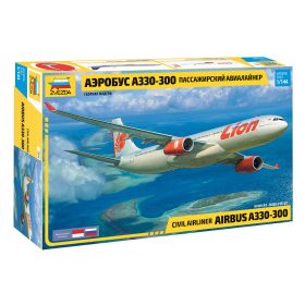   Zvezda 7044 Civil Airliner Airbus A330-300 1/144 repülőgép makett