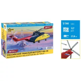 Zvezda 7054 Russian Mi-26 Halo 1/144 helikopter makett