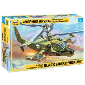   Zvezda 7216 Russian attack helicopter Black Shark "Hocum" 1/72 helikopter makett