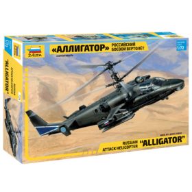   Zvezda 7224 Russian attack helicopter Ka-52 "Alligator" 1/72 helikopter makett