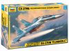 Zvezda 7294 Russian Combat Trainer Aircraft Su-27 UB Flanker-C 1/72 repülőgép makett