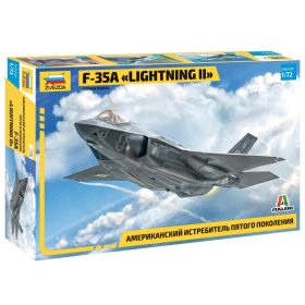   Zvezda 7296 US F-35A "Lightning II" 1/72 repülőgép makett