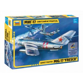   Zvezda 7318 Soviet fighter Mig-17 "Fresco" 1/72 repülőgép makett