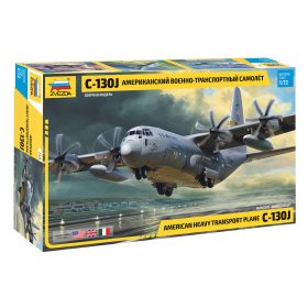   Zvezda 7325 US Military Transport Plane C-130J 1/72 repülőgép makett