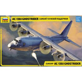   Zvezda 7326 US Gunship AC-130J Ghostrider 1/72 repülőgép makett