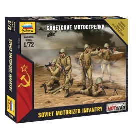 Zvezda 7404 Soviet Motorized Infantry 1/72 figura makett